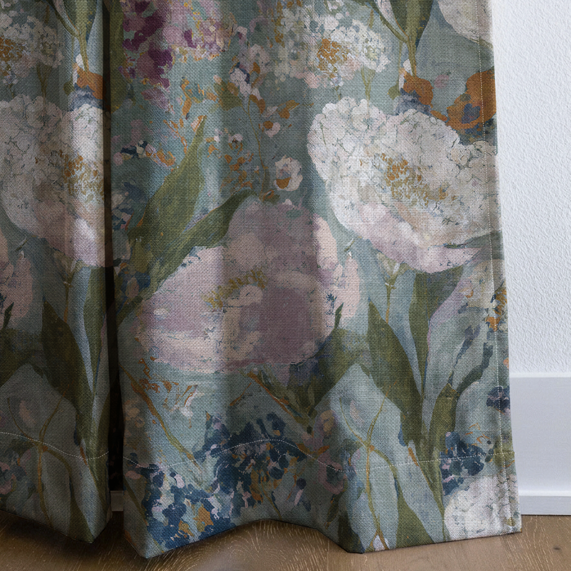 Open Petal - Drapery — corner closeup
