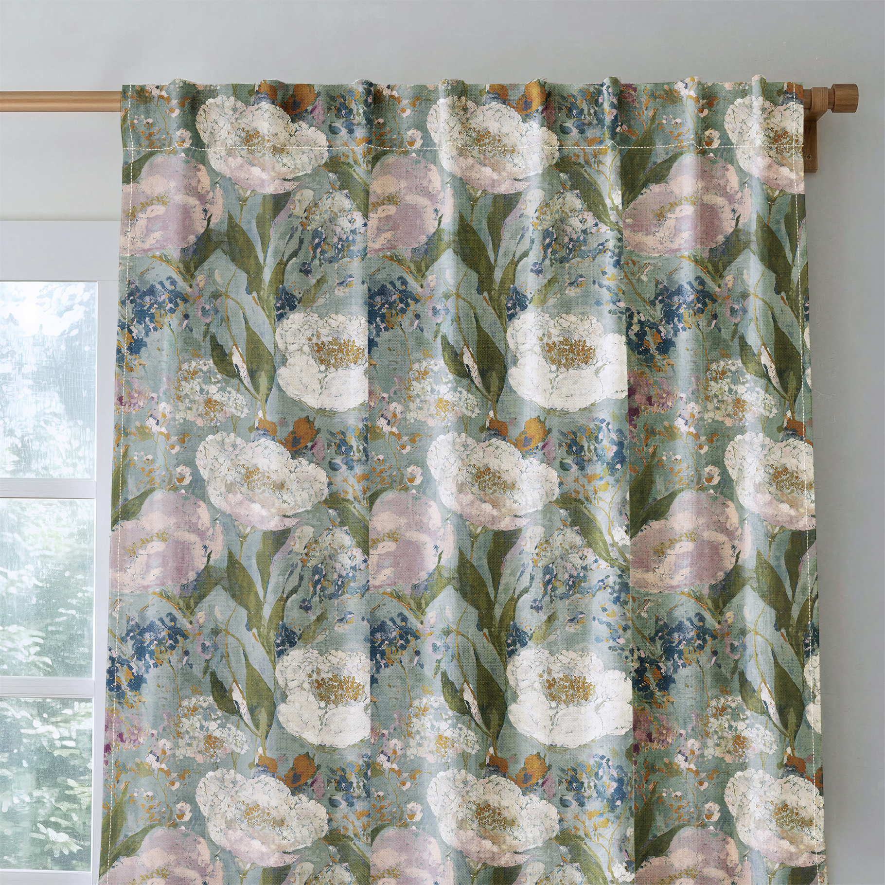 Open Petal - Drapery — rod