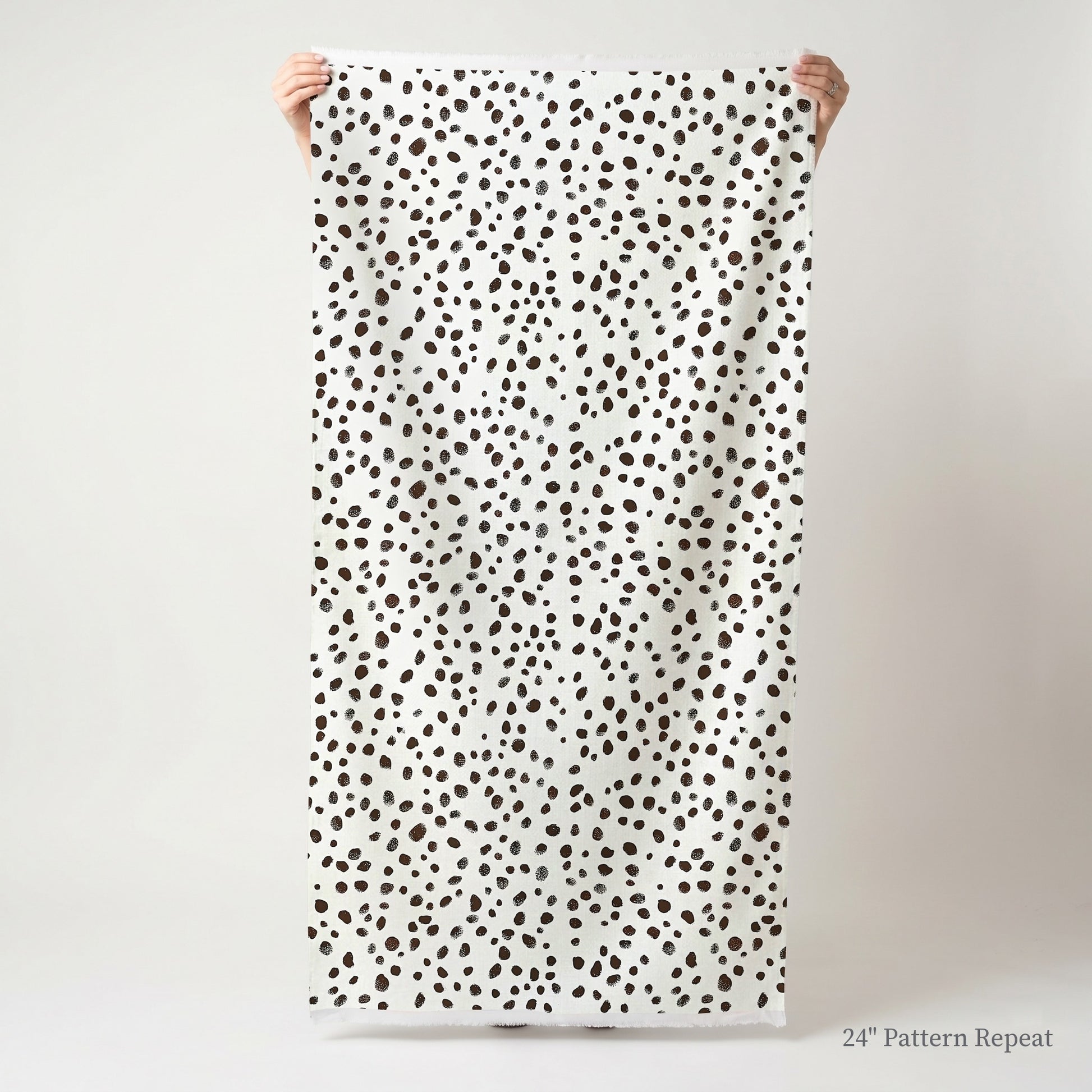 Dalmatian Dots Fabric by the Yard