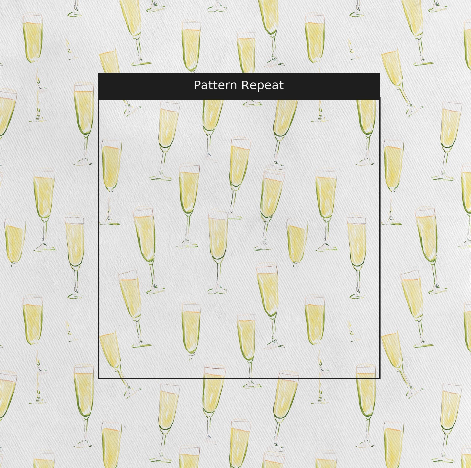 Bubbles Fabric by the Yard — pattern repeat