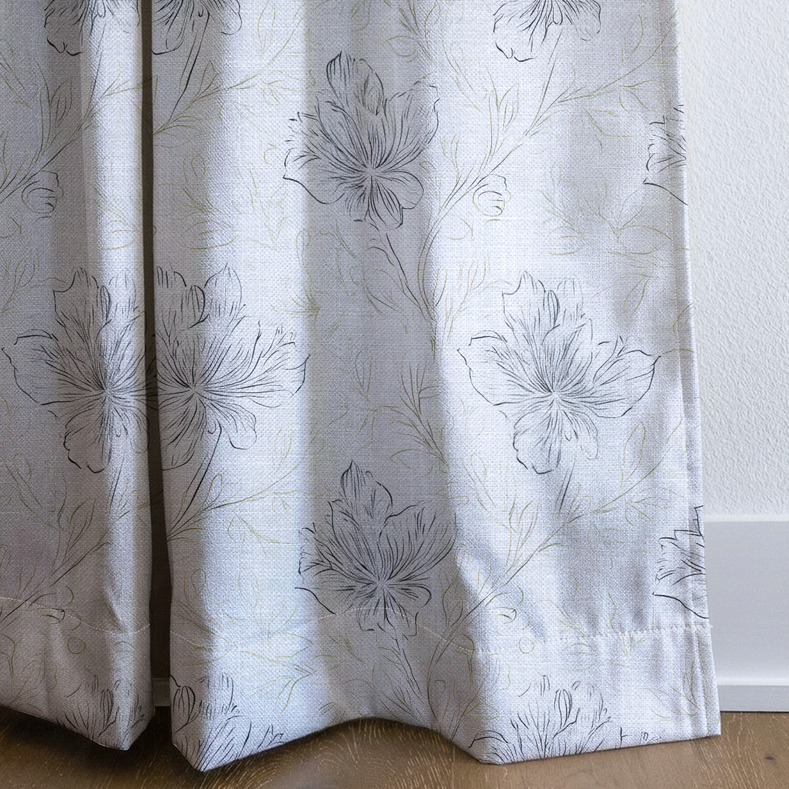 Silver Lining - Drapery — corner closeup