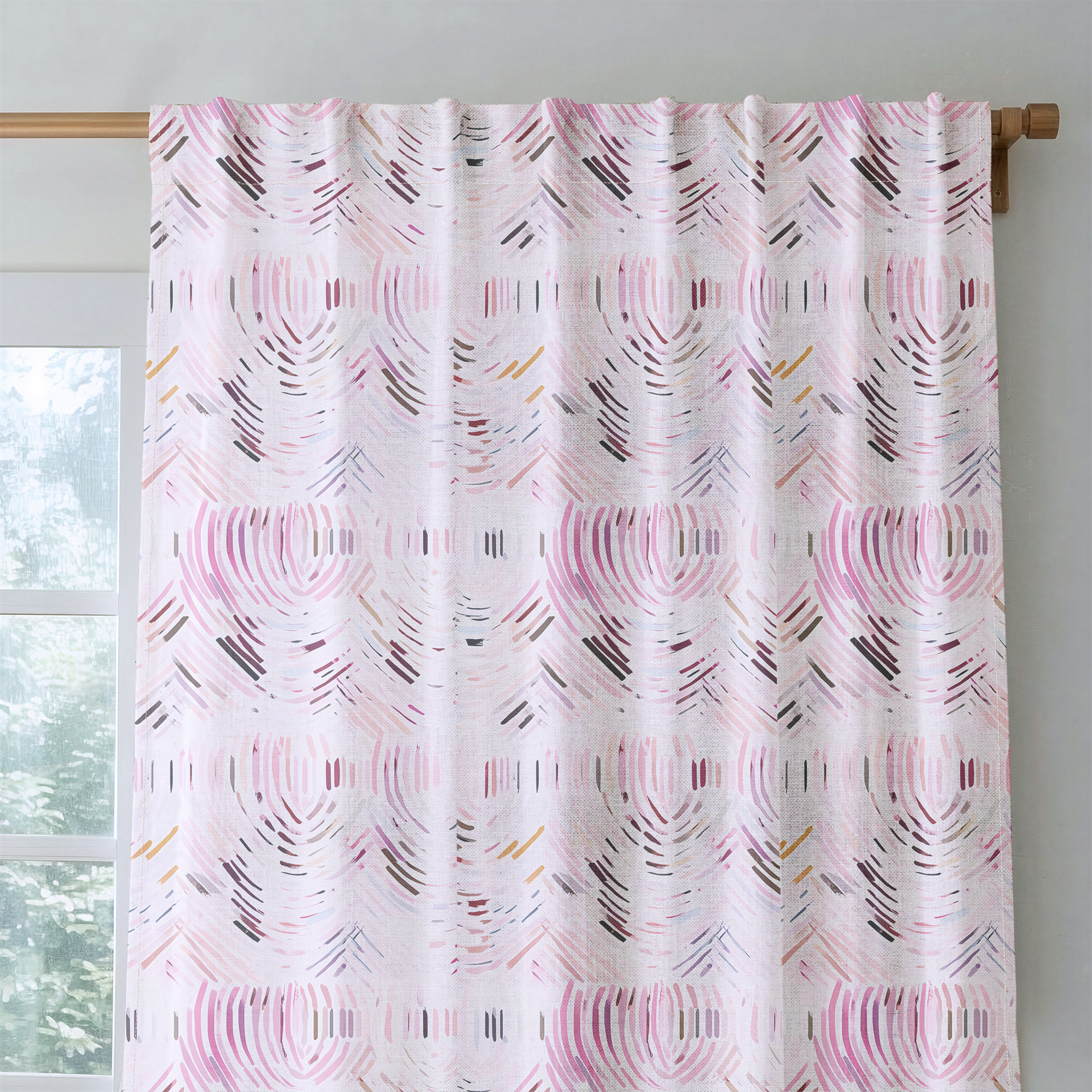 Serena - Drapery — rod