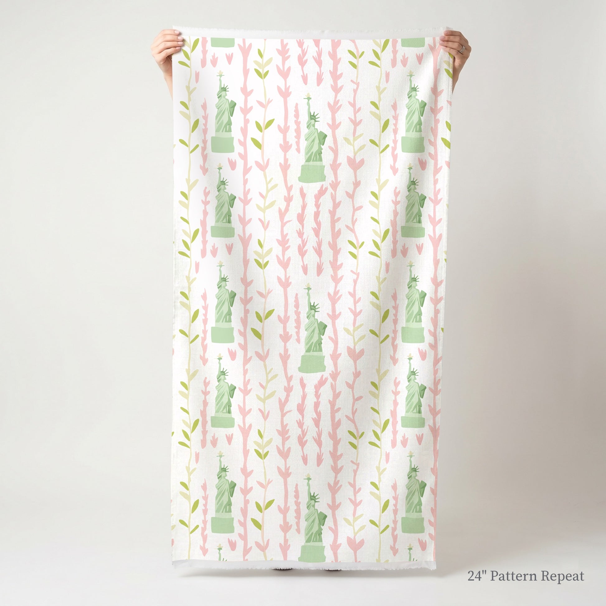 Lady Liberty Fabric by the Yard