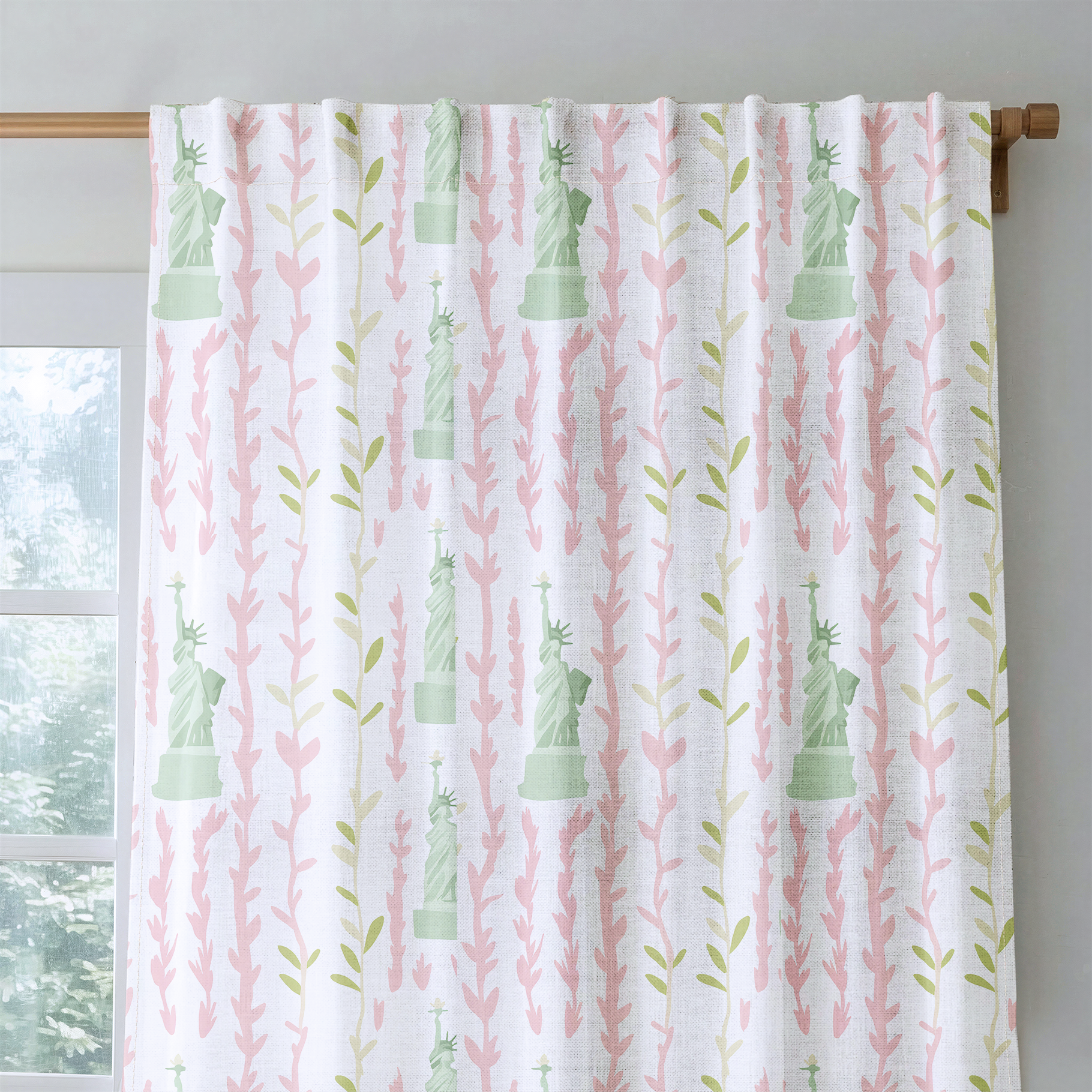 Lady Liberty - Drapery — rod