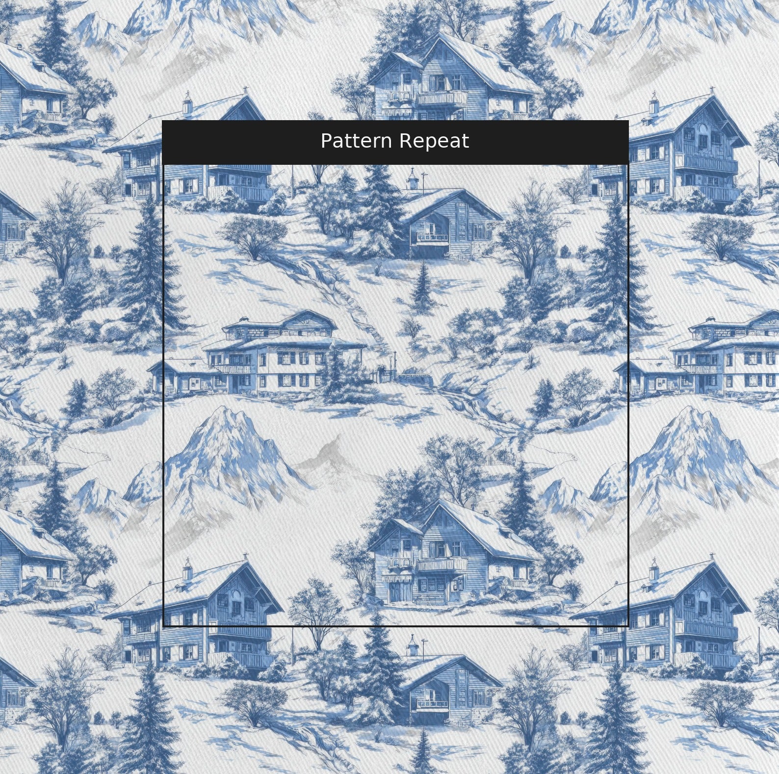 Gunnison Fabric by the Yard — pattern repeat