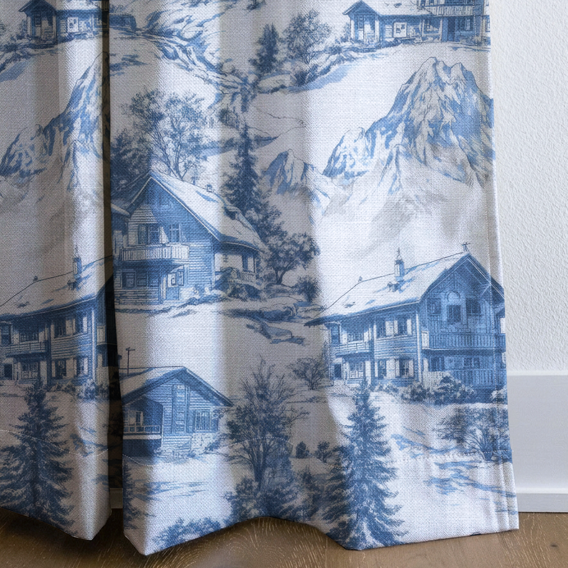 Gunnison - Drapery — corner closeup