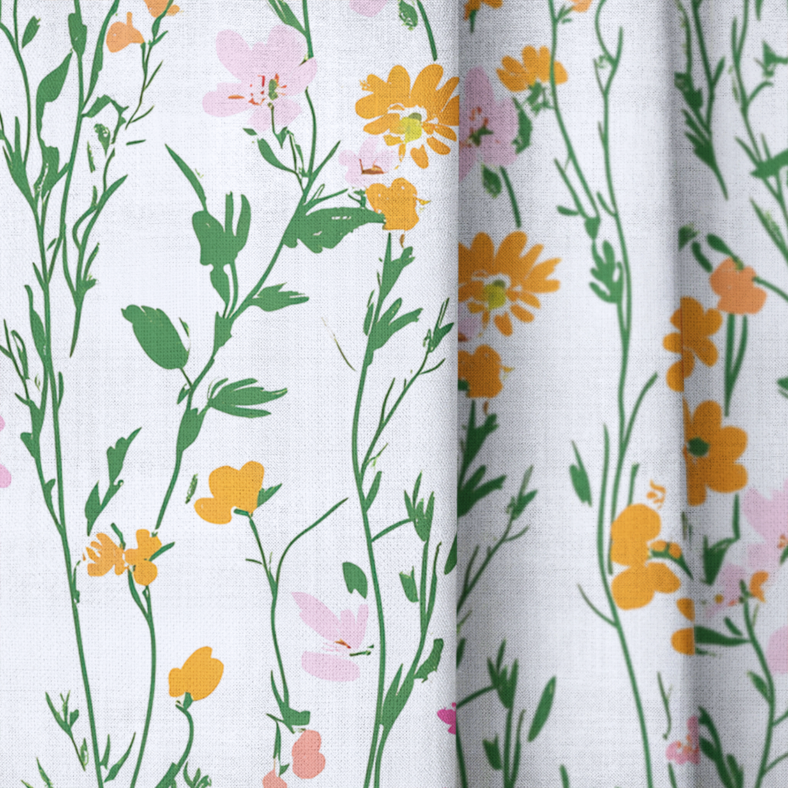 Ivy - Drapery — close up