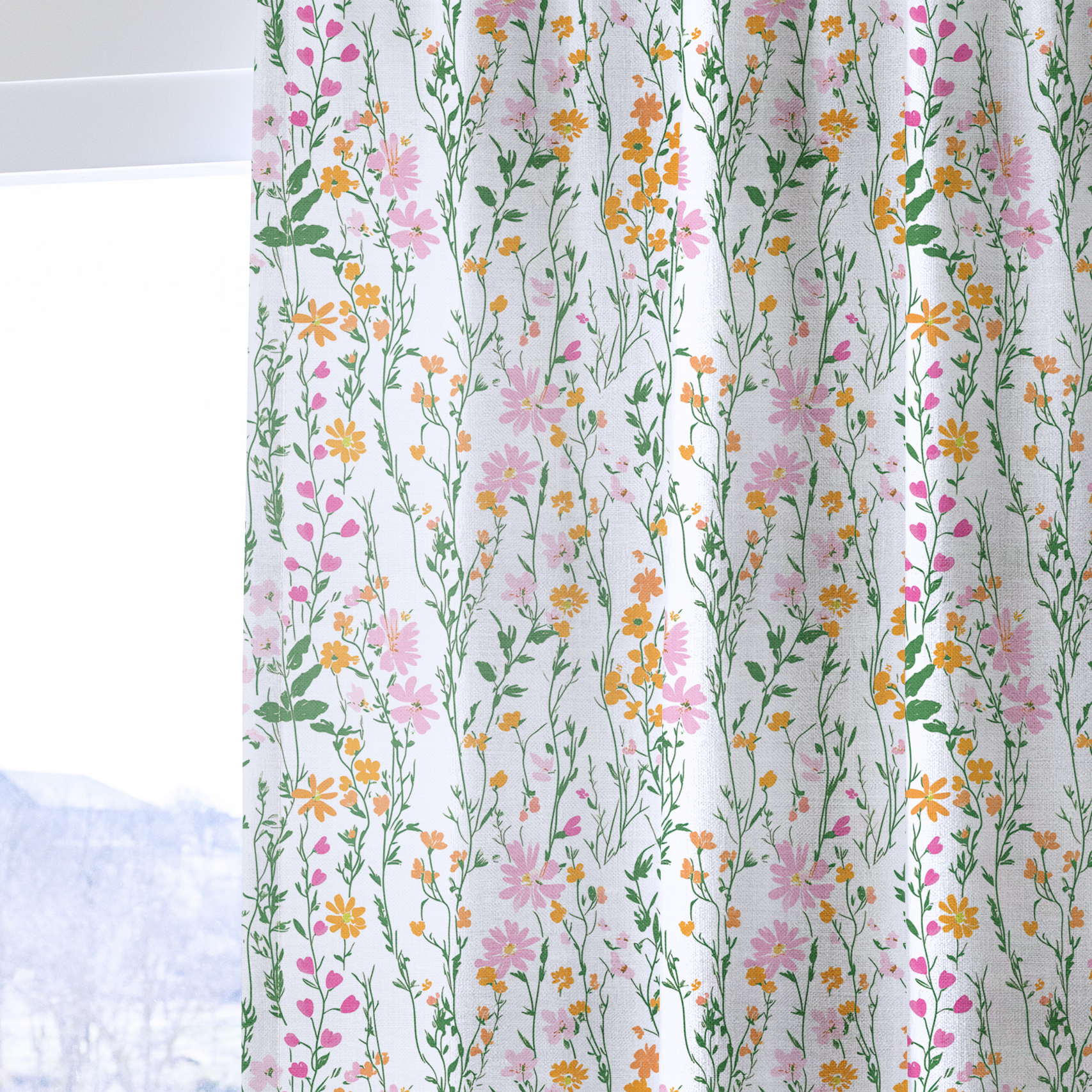 Ivy - Drapery — one panel