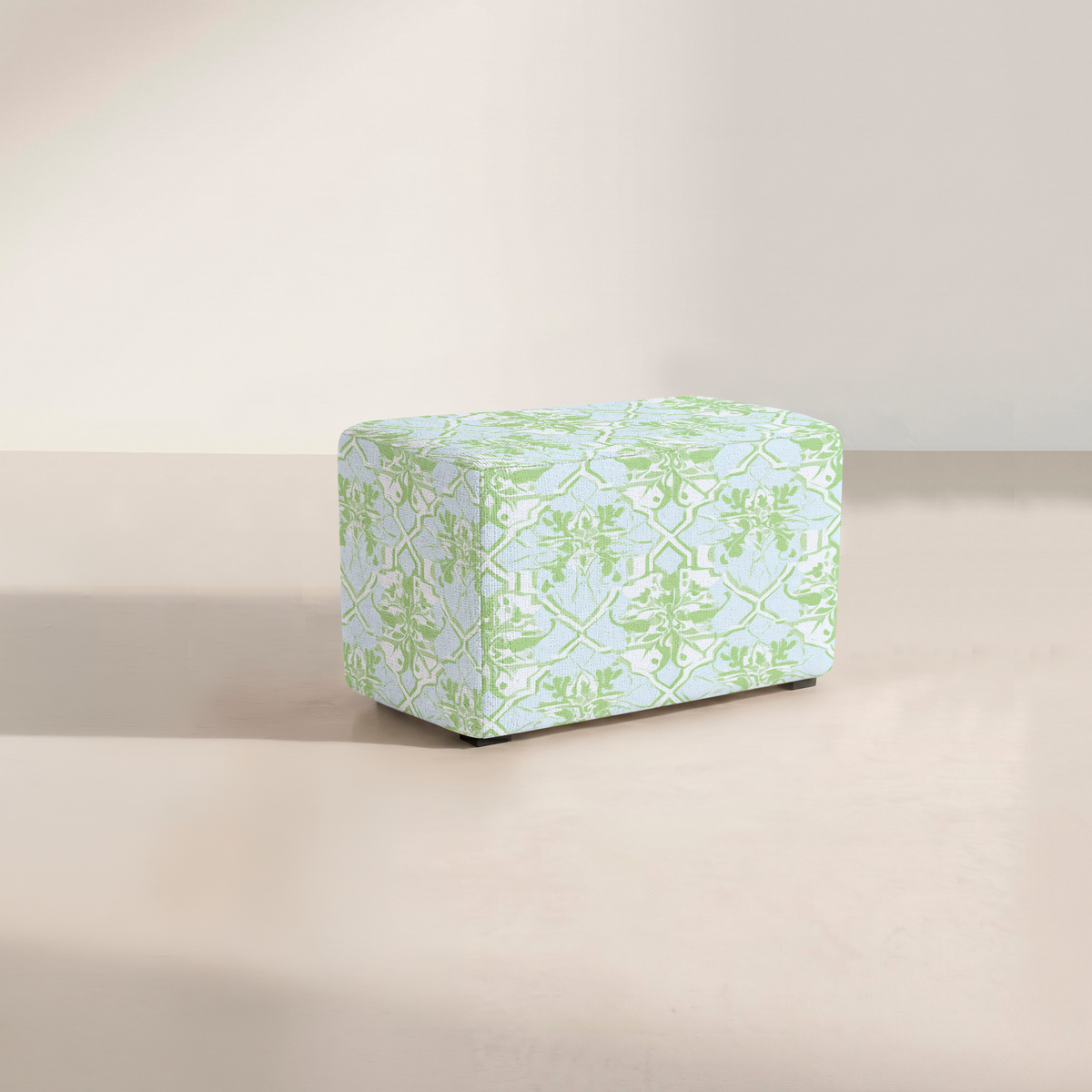 The Josephine Ottoman in Key Lime