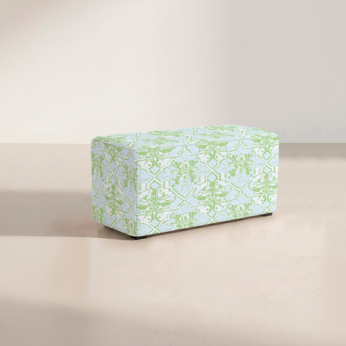 The Josephine Ottoman in Key Lime