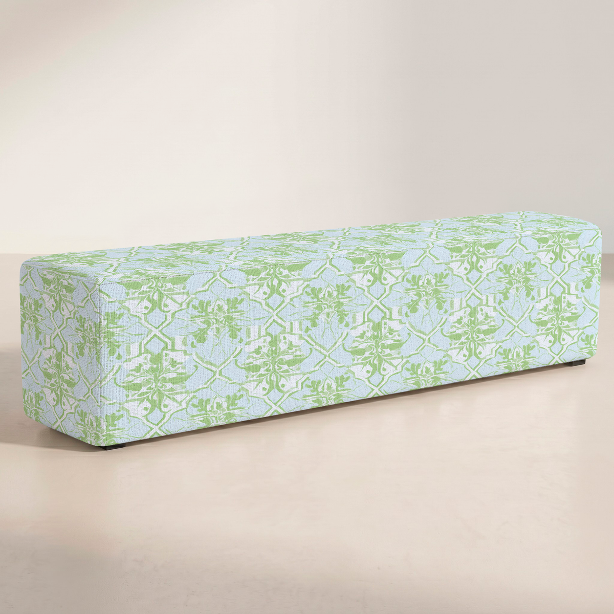 The Josephine Ottoman in Key Lime