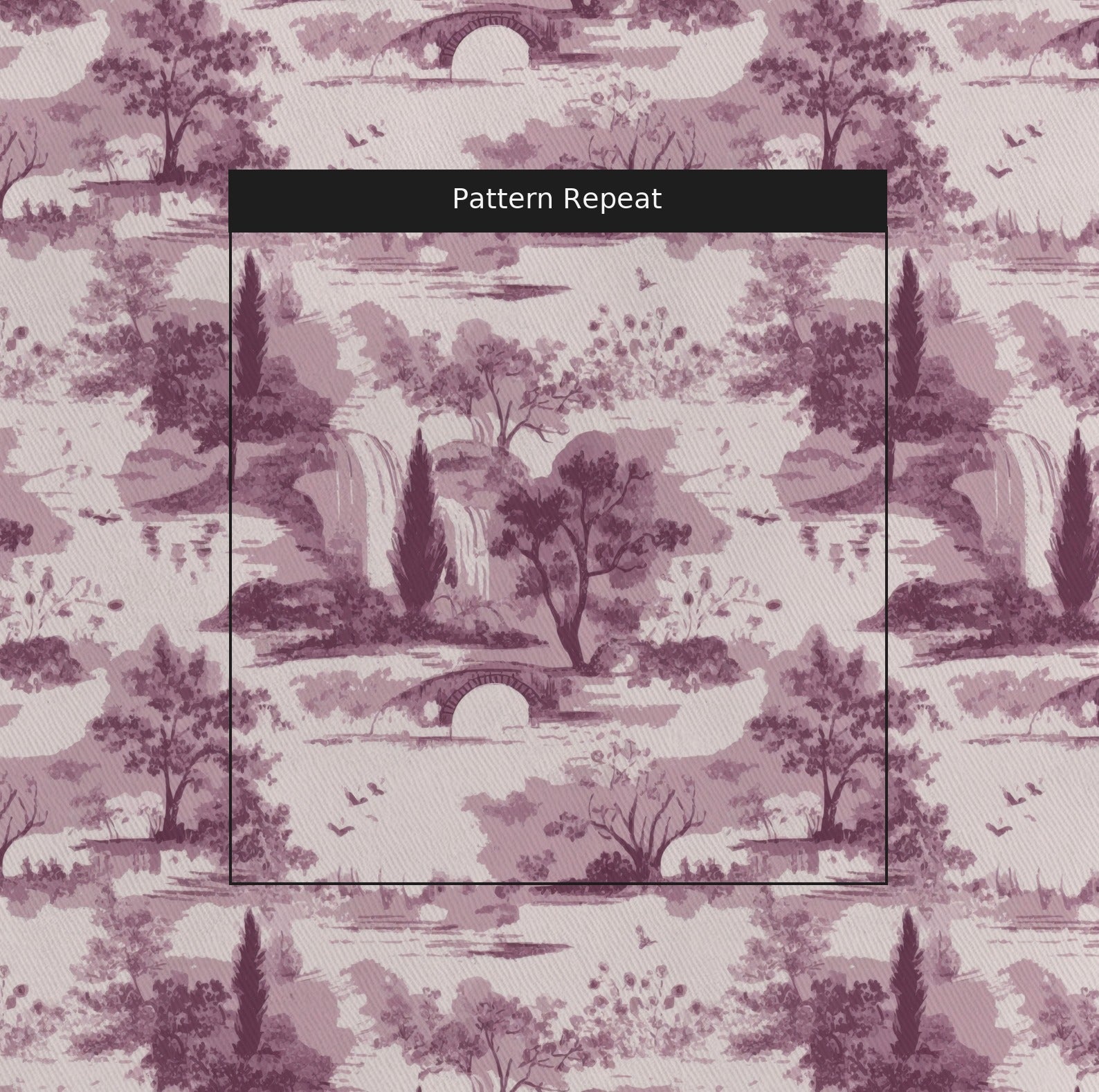 Fitz Fabric by the Yard — pattern repeat