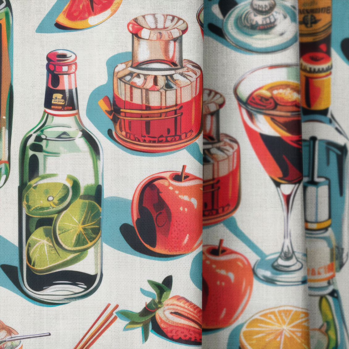 Vivian's Verve - Drapery — close up