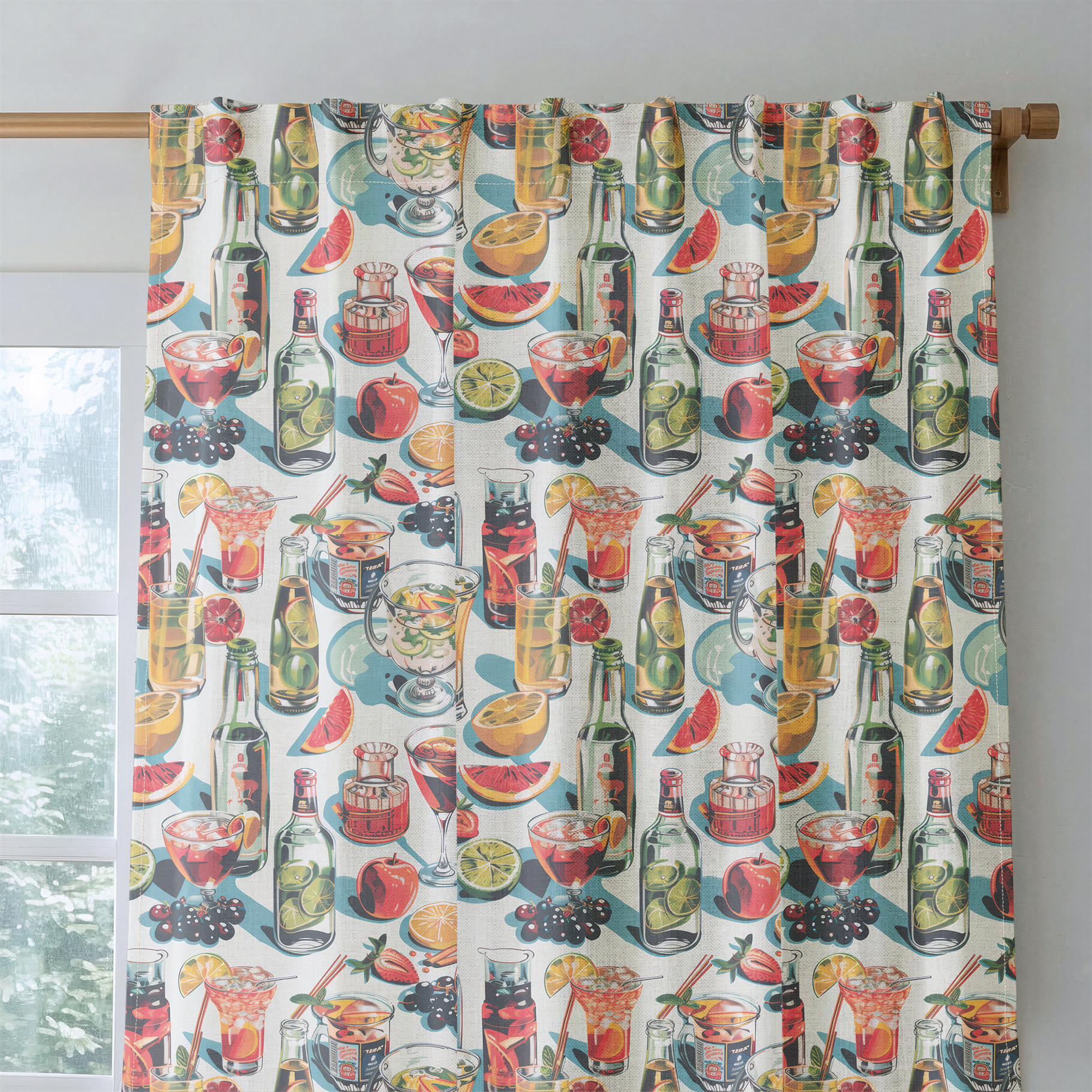 Vivian's Verve - Drapery — rod