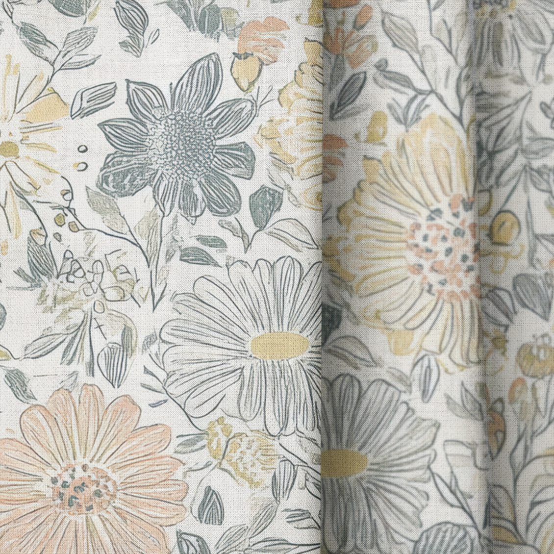 Annelouise - Drapery — close up