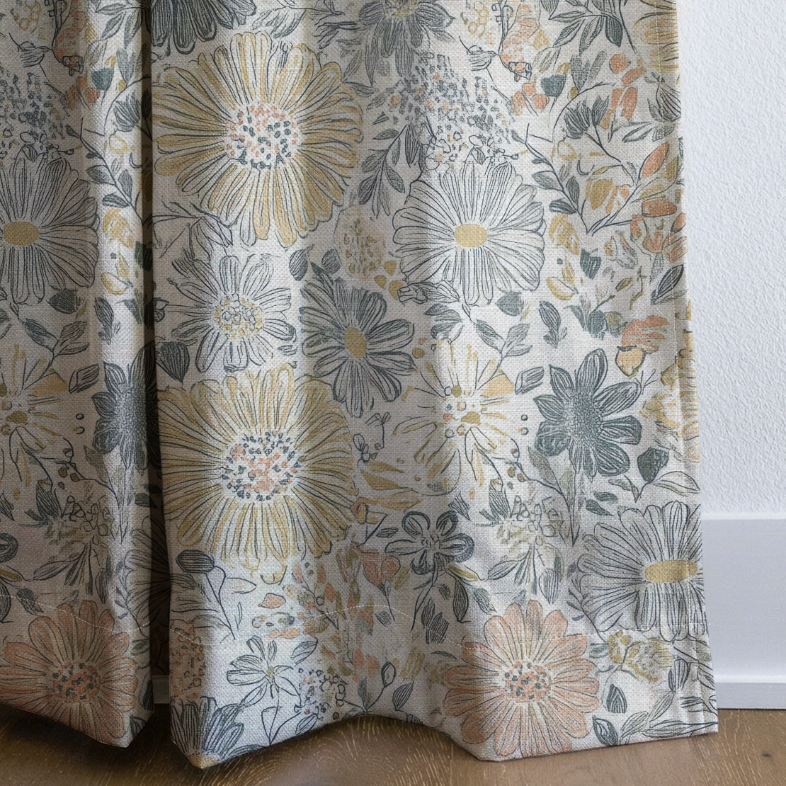 Annelouise - Drapery — corner closeup