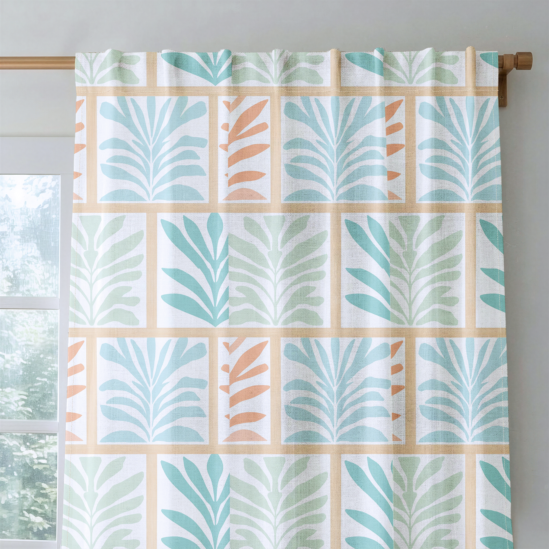 Hawaii Pine - Drapery — rod