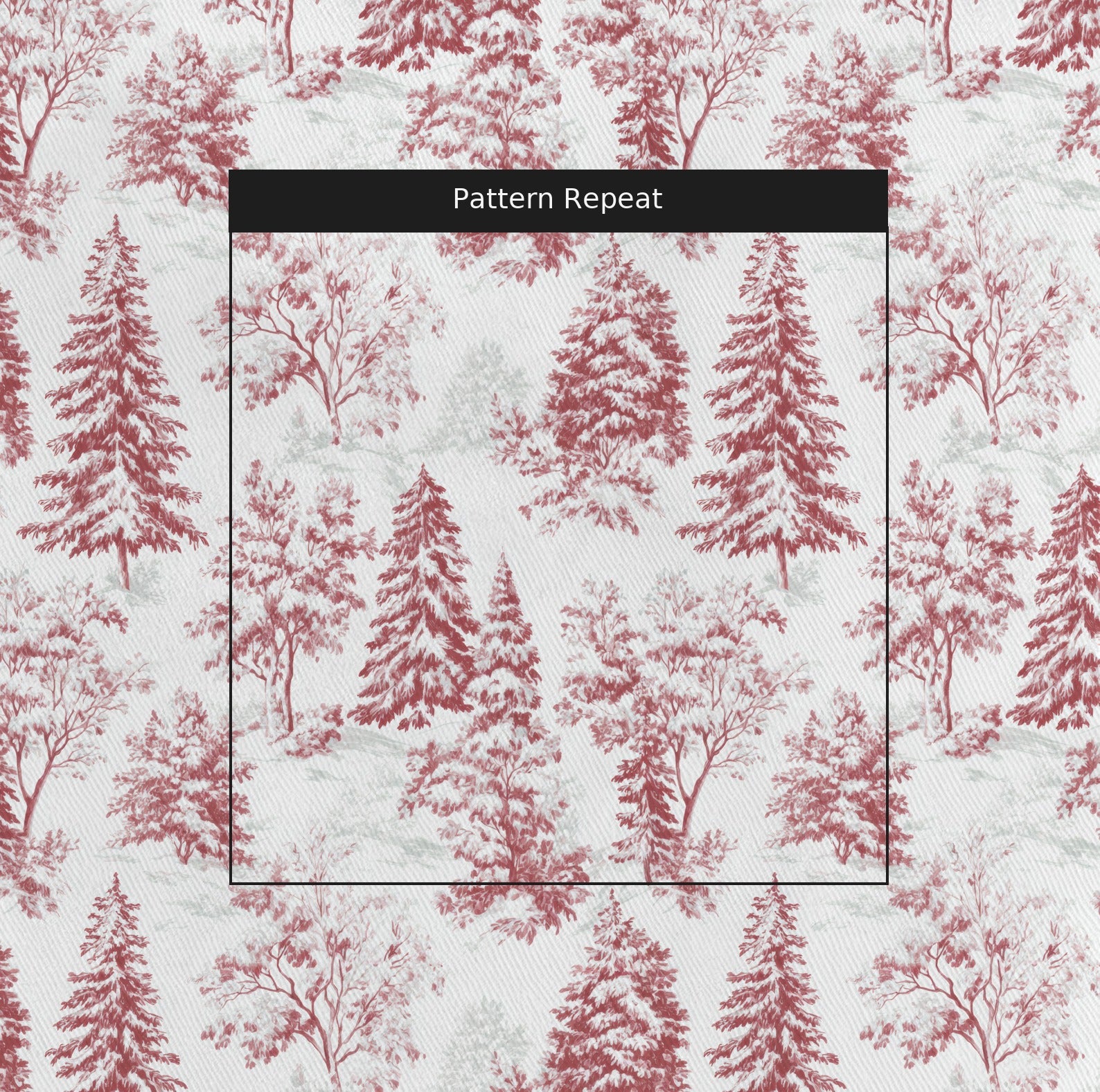 Berry Woods Fabric by the Yard — pattern repeat