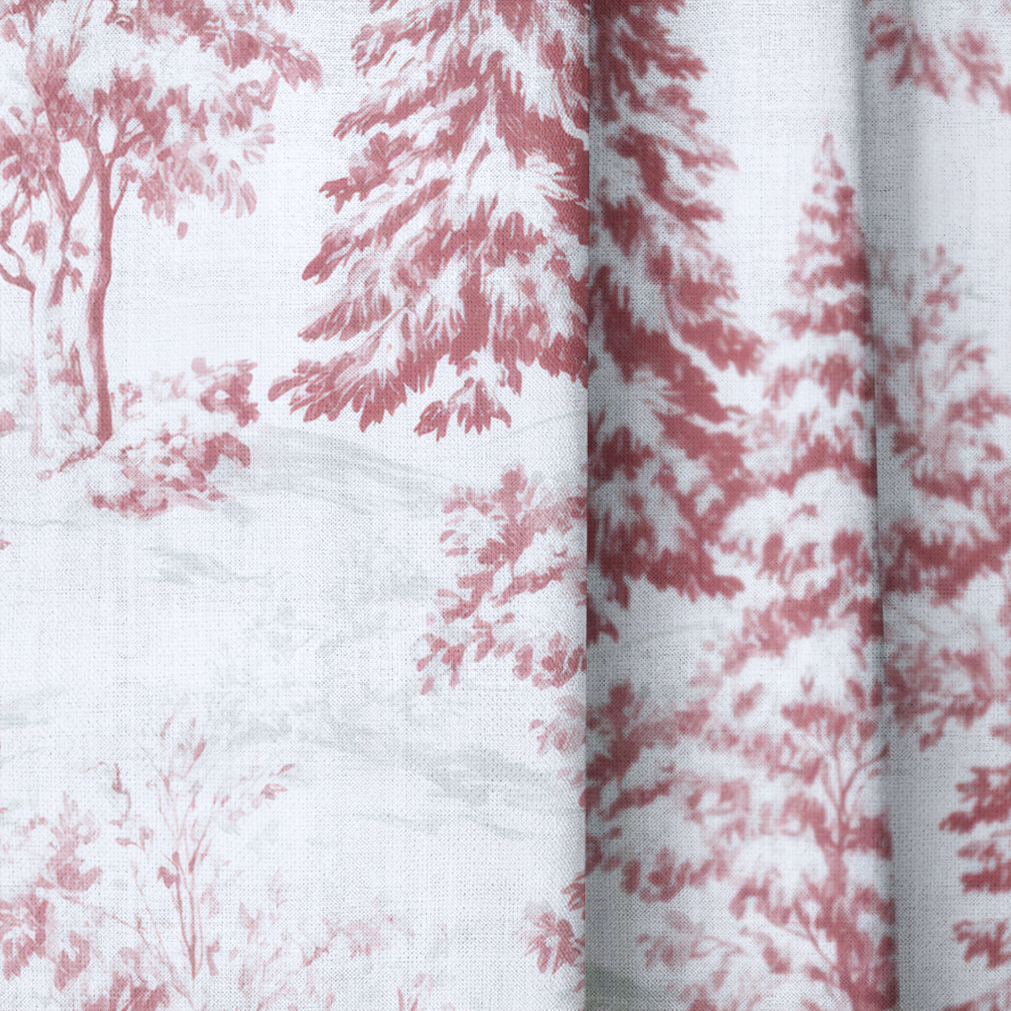 Berry Woods - Drapery — close up