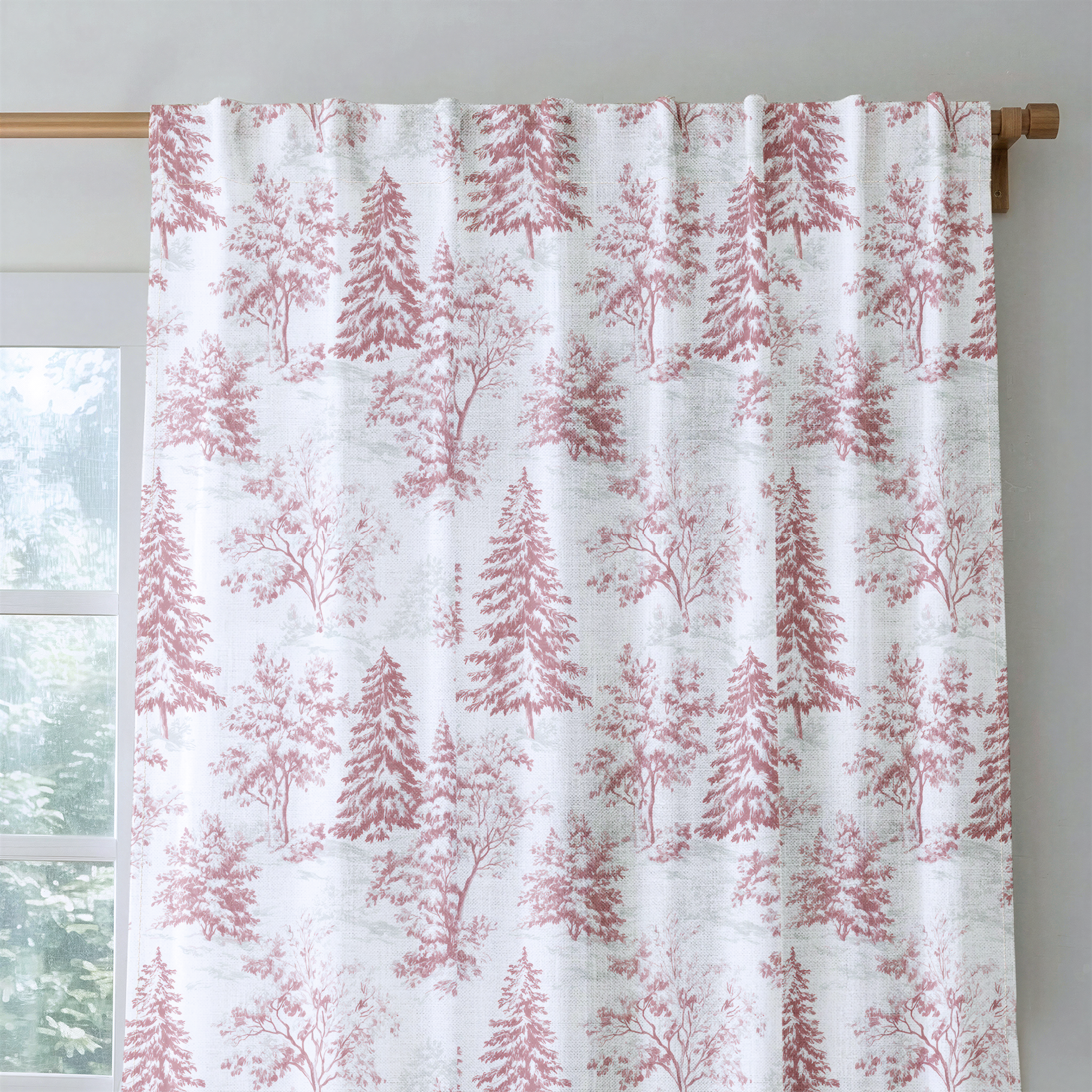 Berry Woods - Drapery — rod