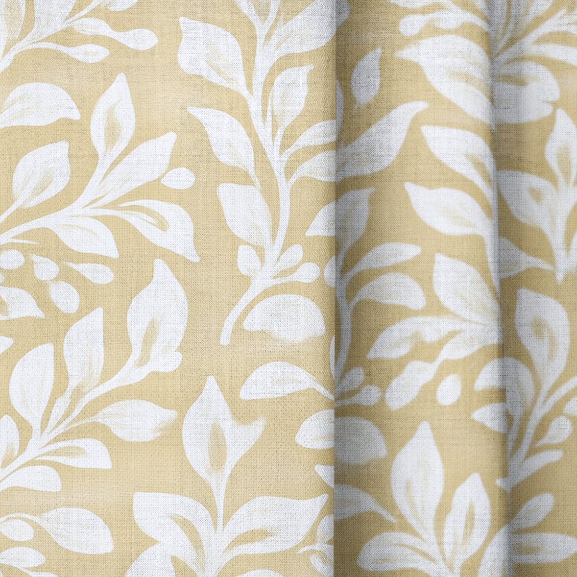 Golden Vine - Drapery — close up