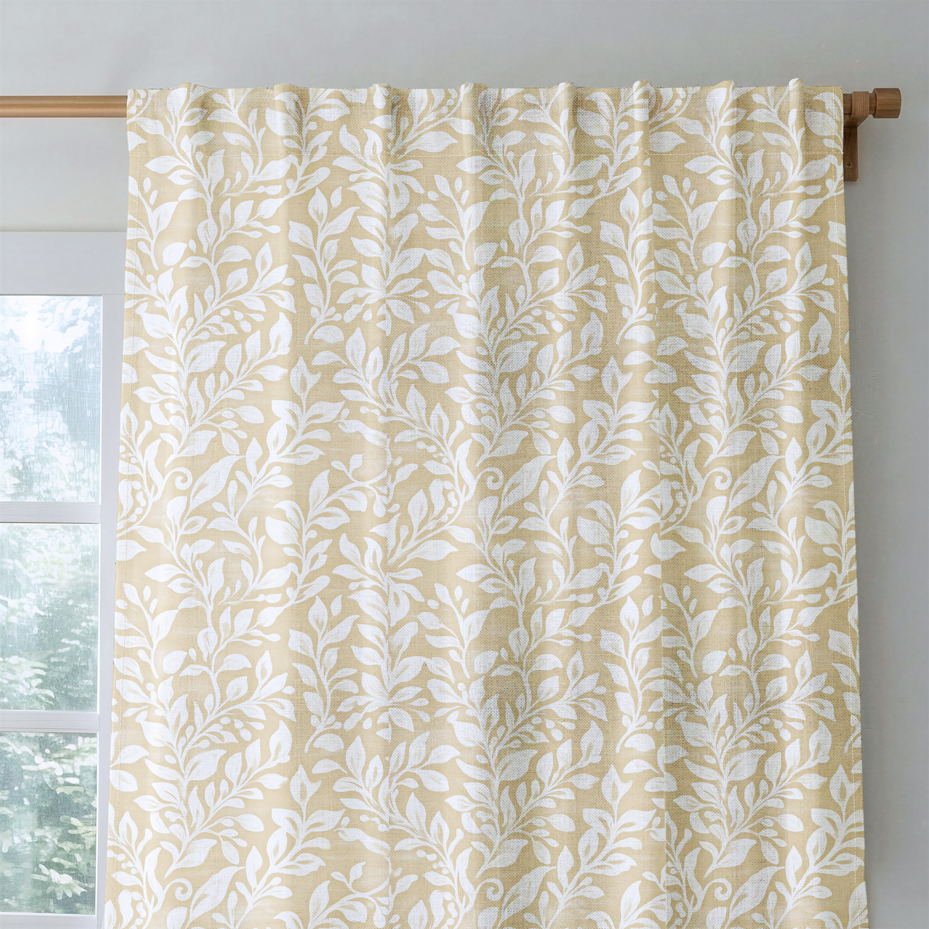 Golden Vine - Drapery — rod