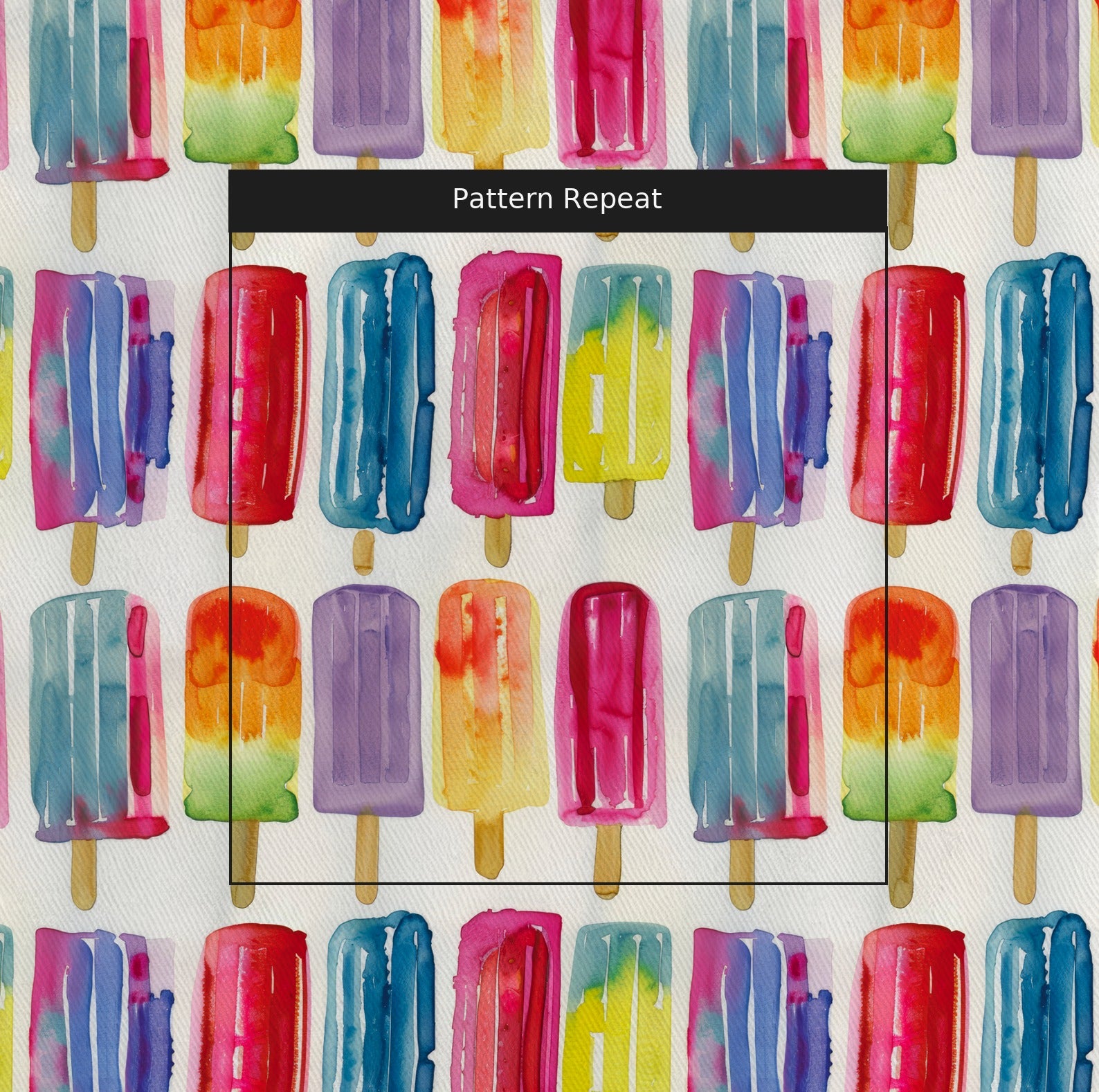 Summer Fridays Fabric by the Yard — pattern repeat