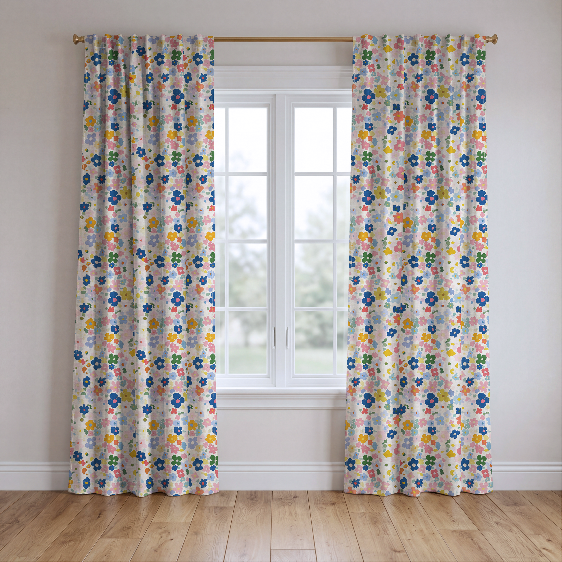 Zara - Drapery — two panels