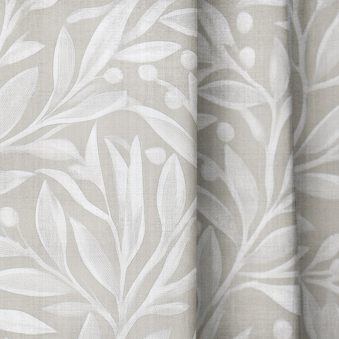 Soft Willow - Drapery — close up