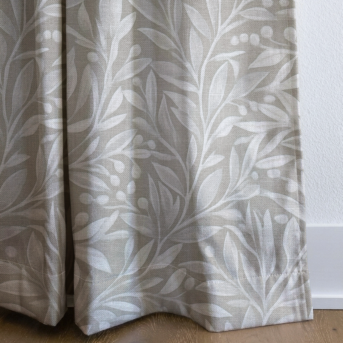 Soft Willow - Drapery — corner closeup