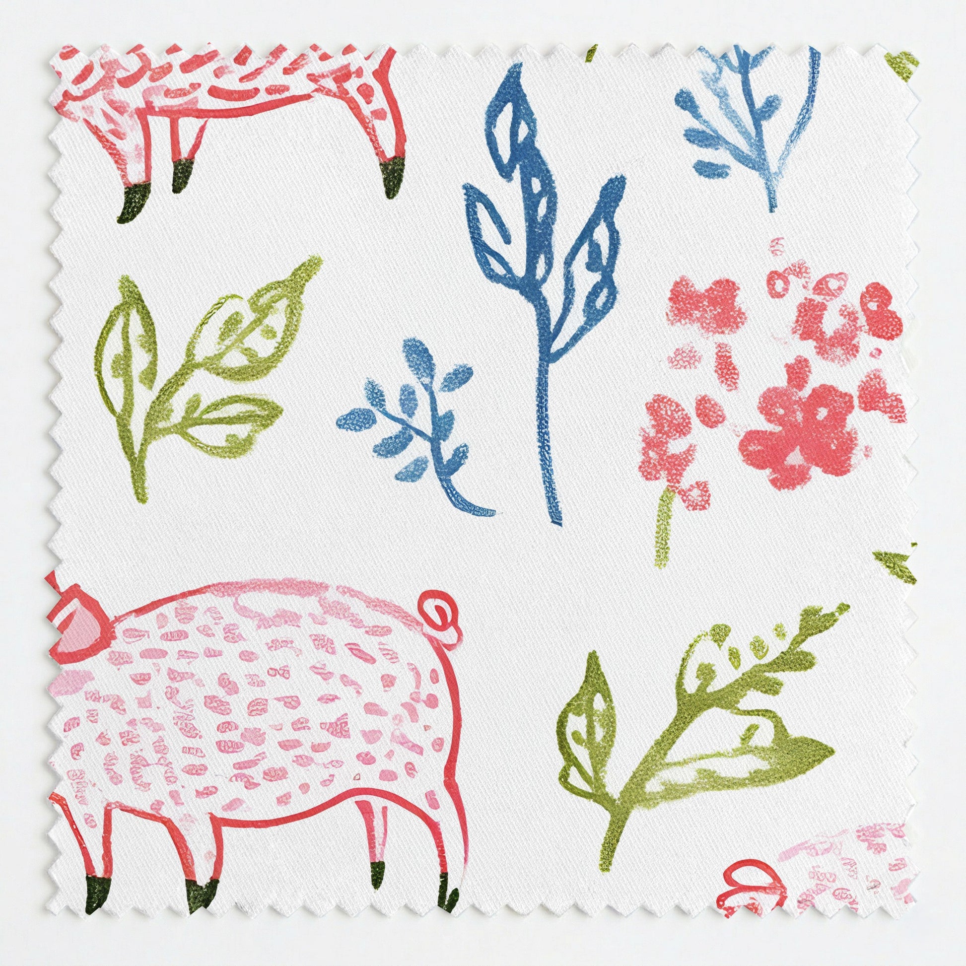 These Piggies Fabric by the Yard
