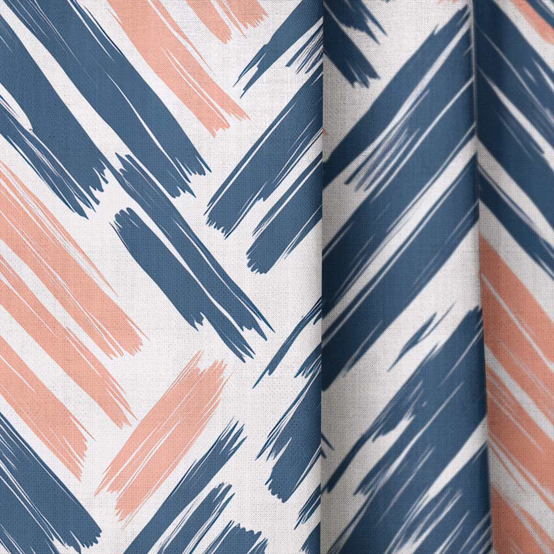 Coastal Strokes - Drapery — close up