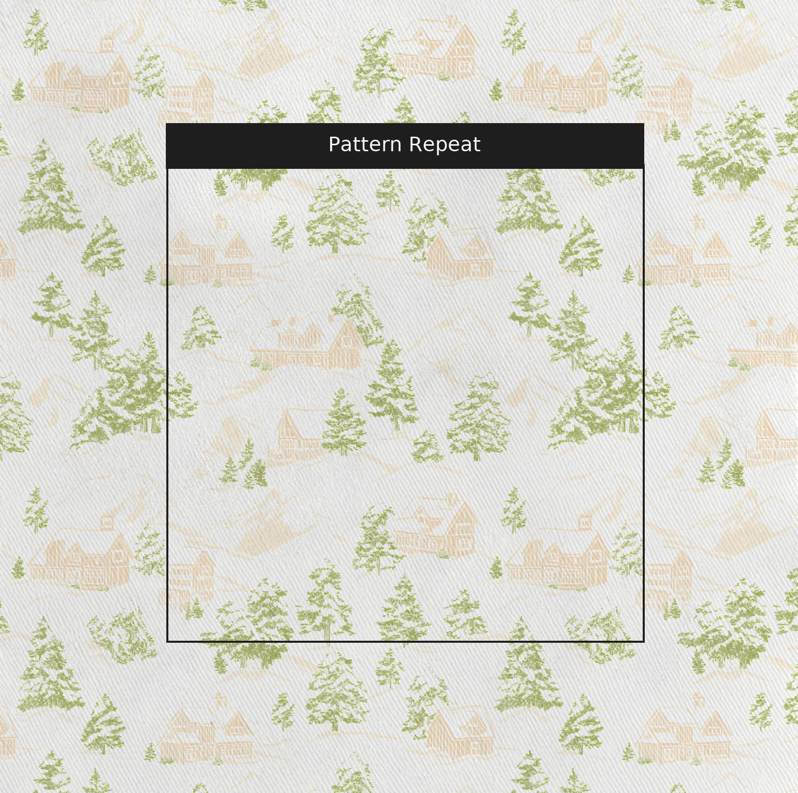 Jackson Fabric by the Yard — pattern repeat