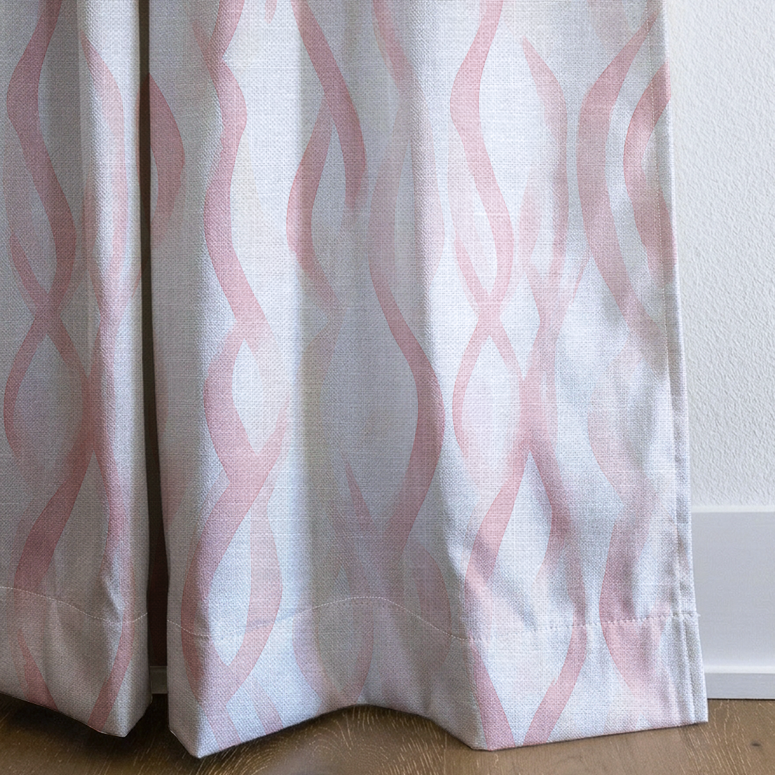 Bonnie - Drapery — corner closeup
