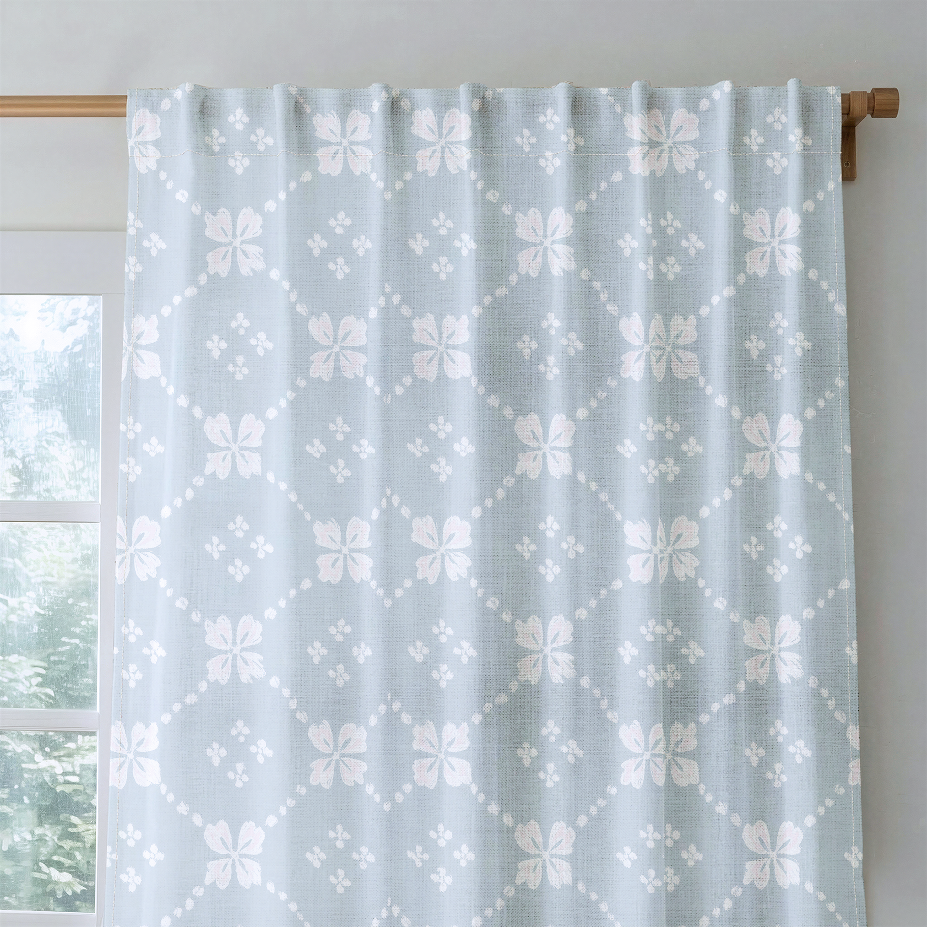 Spruced Up - Drapery — rod