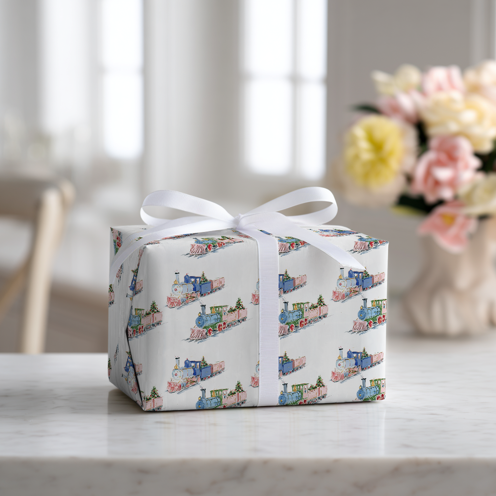 Truman Train - Wrapping Paper