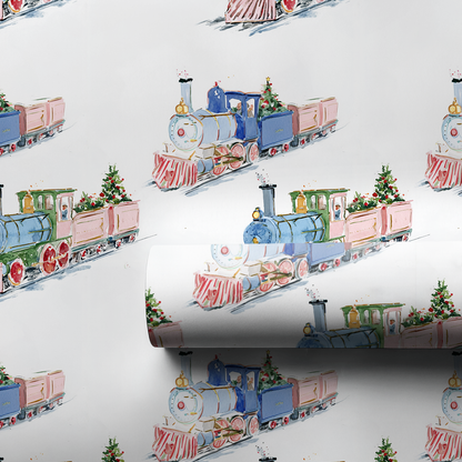 Truman Train - Wrapping Paper