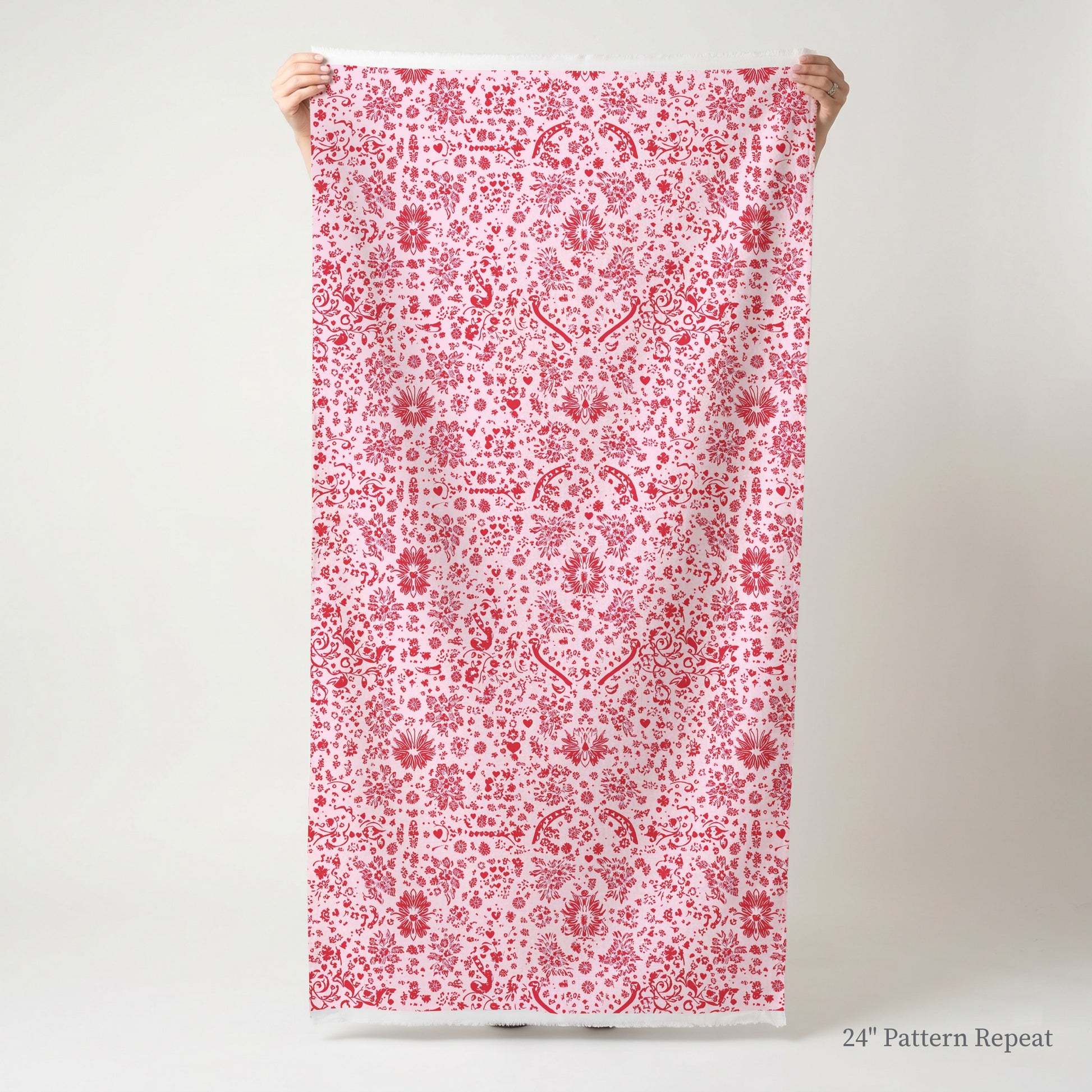 Blushing Bandana Fabric by the Yard