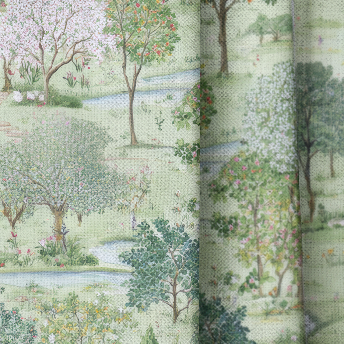 Willow Dreams - Drapery — close up
