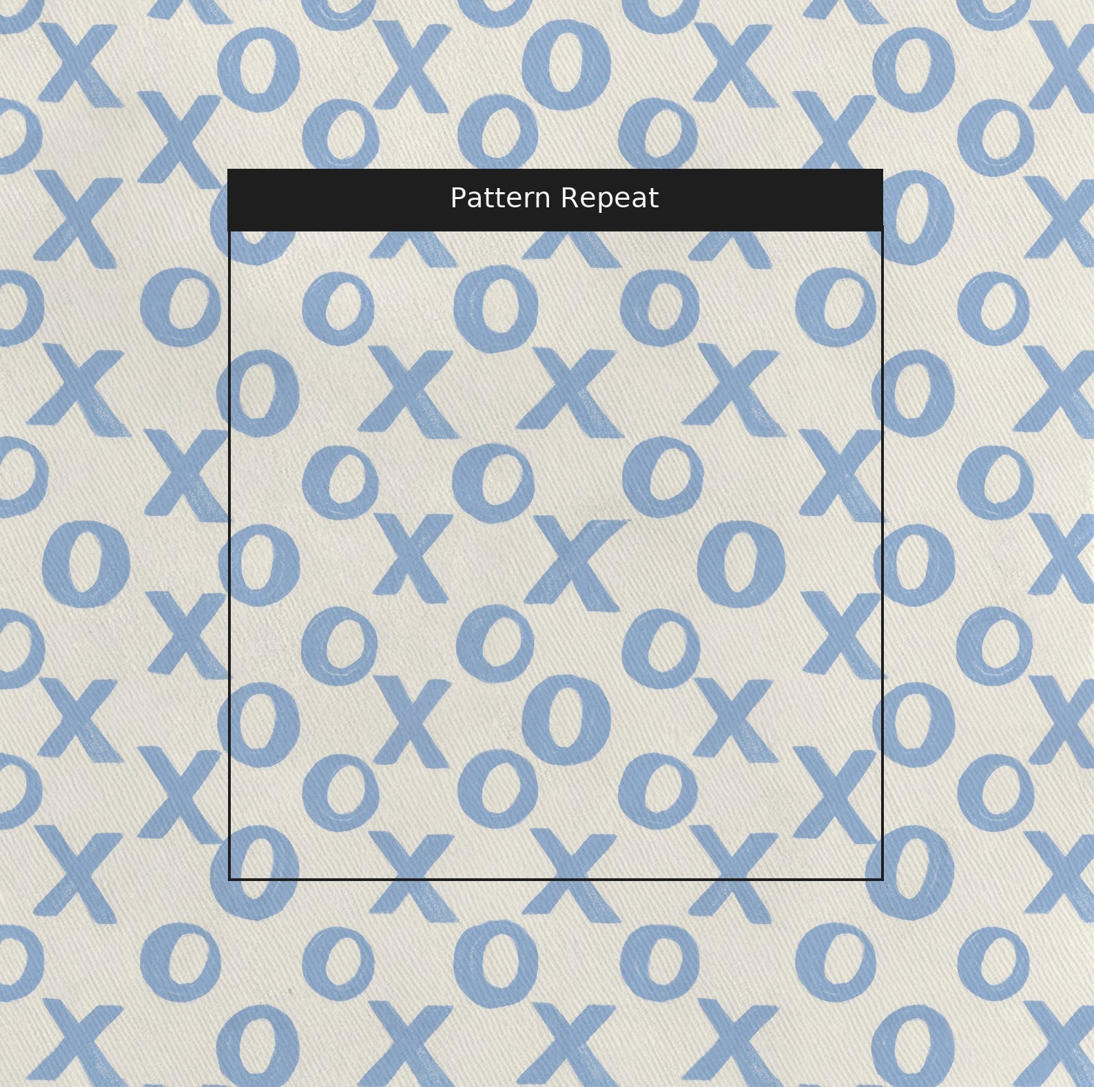 Tic Tac Fabric by the Yard — pattern repeat