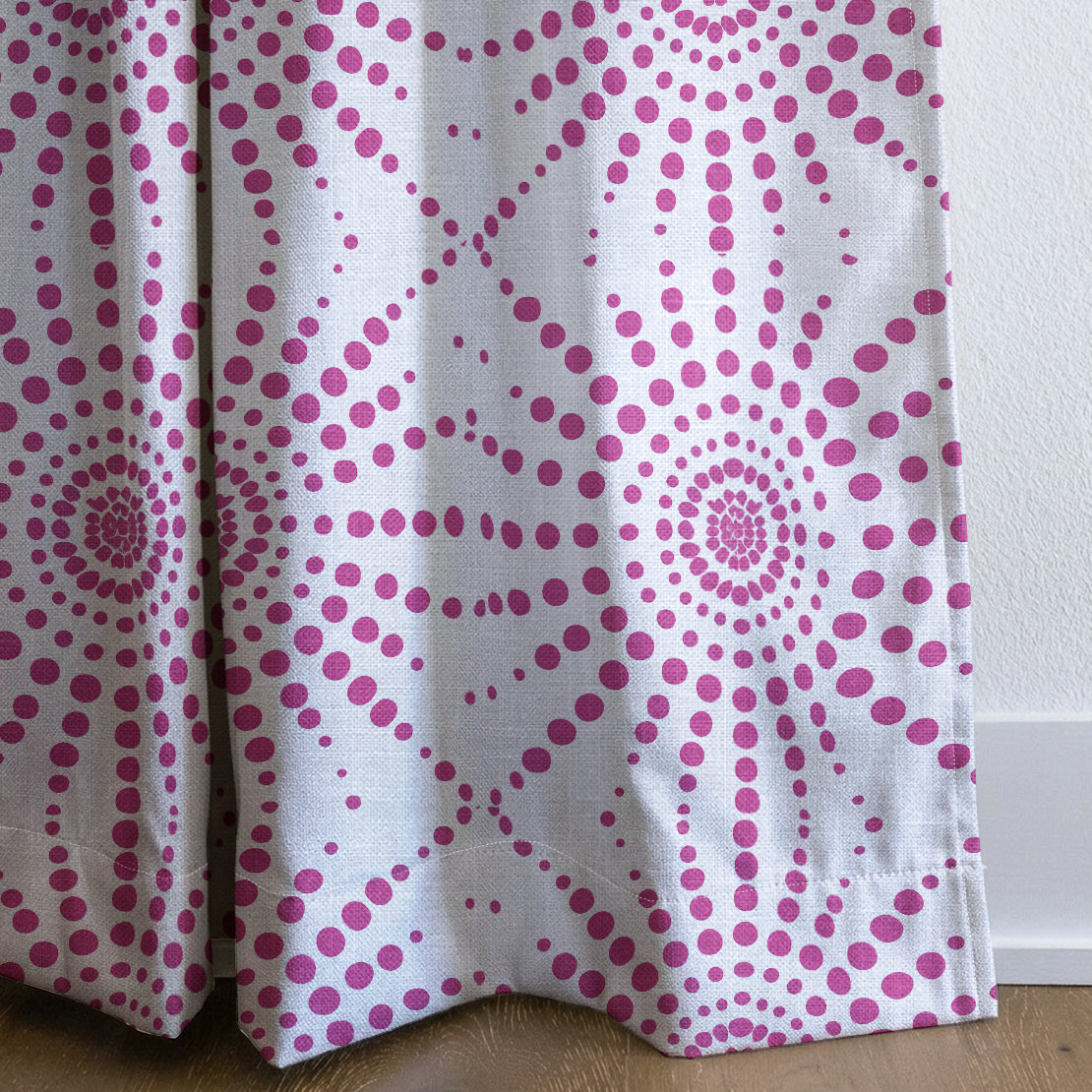 Karina - Drapery — corner closeup