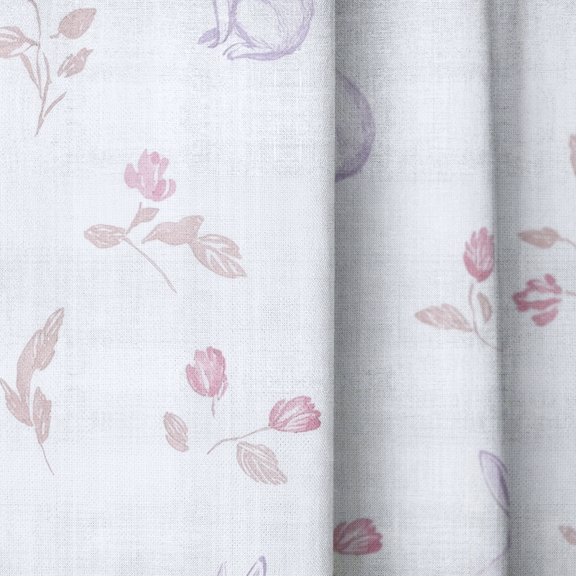 Tulips & Tails - Drapery — close up