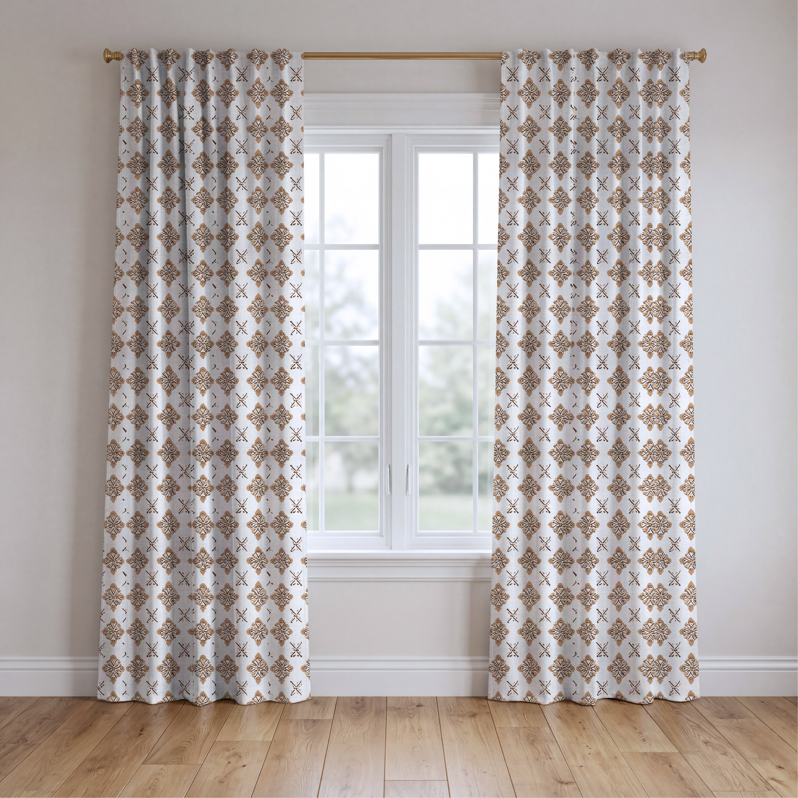 Orleans - Drapery — two panels
