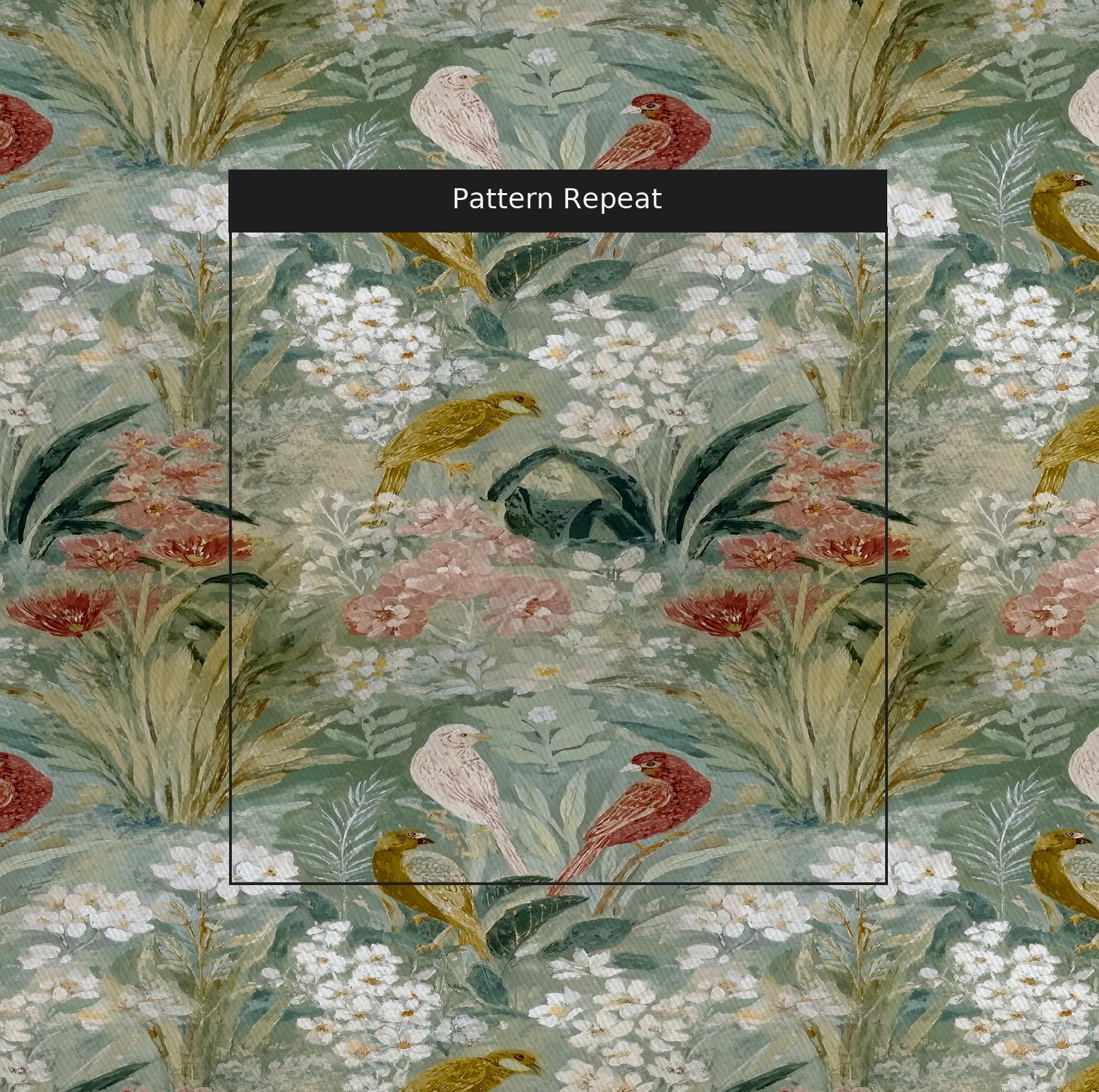 Montrose Fabric by the Yard — pattern repeat