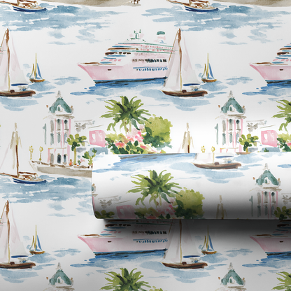 Seaside Escape-Wrapping Paper