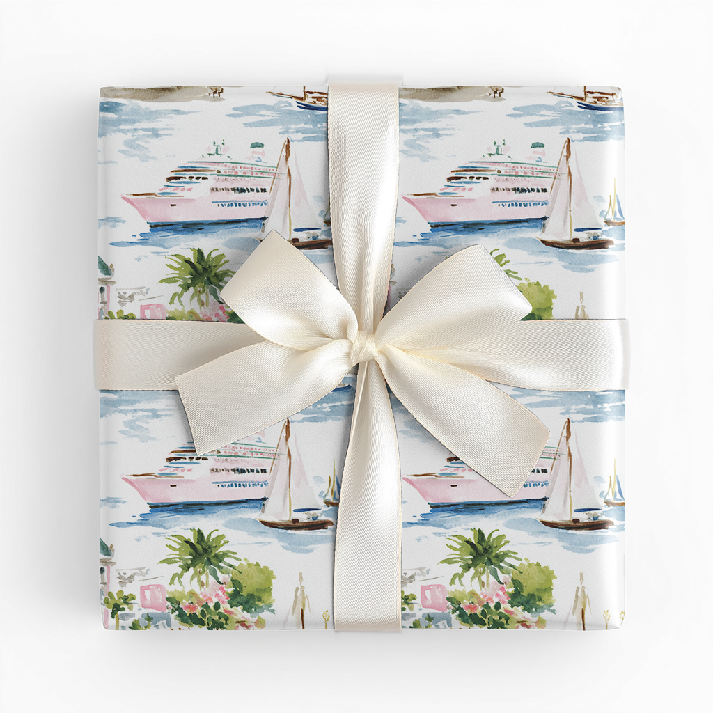 Seaside Escape-Wrapping Paper