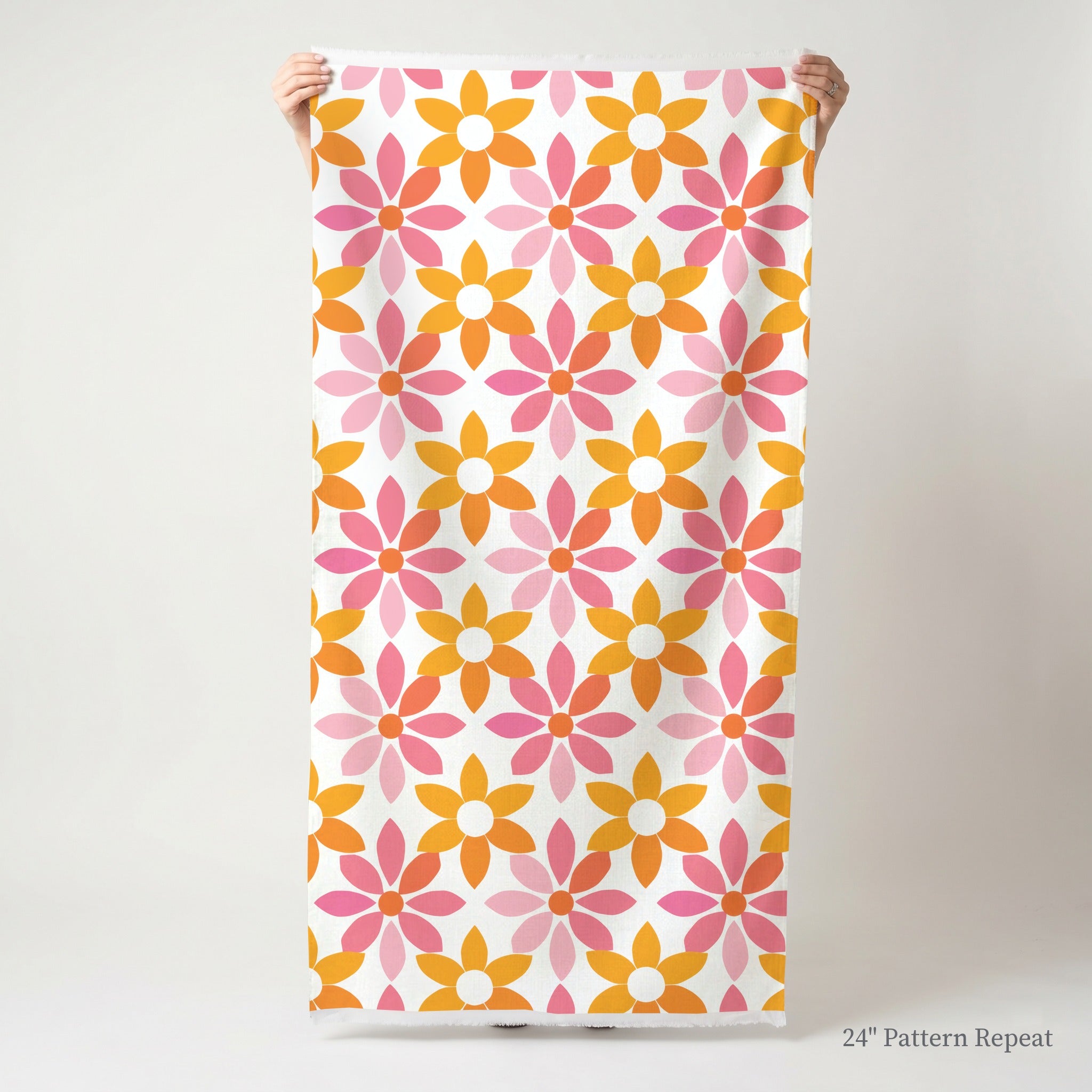 Citrus Petals Fabric by the Yard