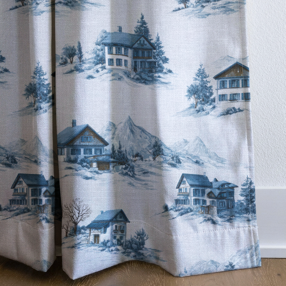 Snowmass - Drapery — corner closeup