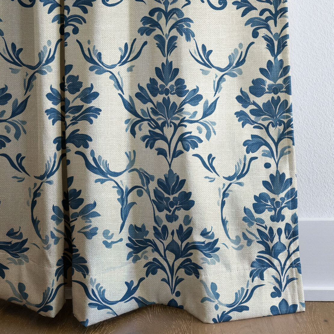 French Kiss - Drapery — corner closeup