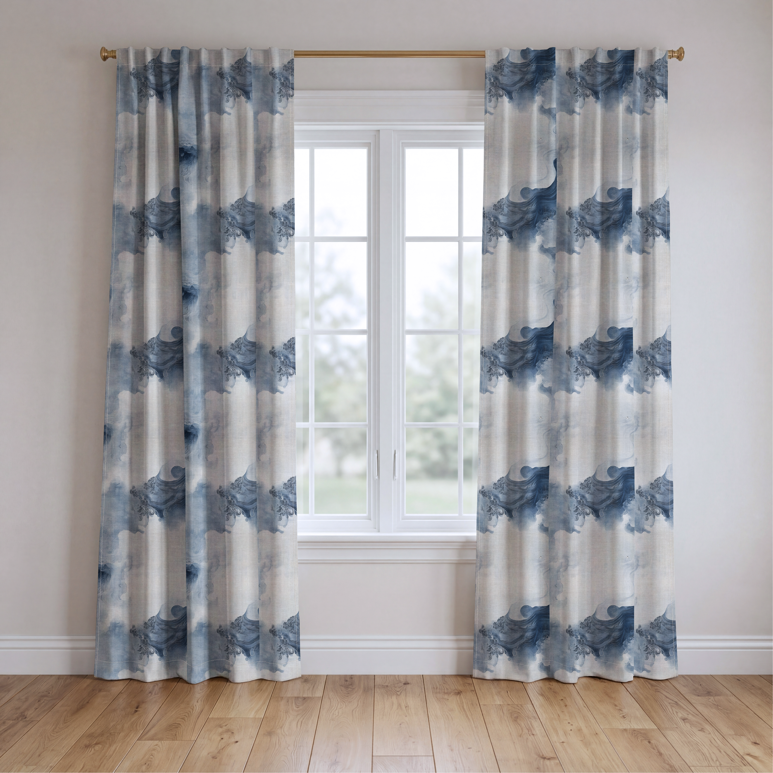 Collette - Drapery — two panels